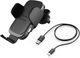 Автотримач Hama FC10 Motion Qi Car Charger (4047443488008) (955555910302478) - Уцінка - зображення 2