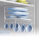 Podwieszany stojak na talerze i kubki Rayen 30 x 26 cm Bialy (8412955060749) (955555910434768) - Outlet - obraz 2