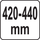 Ключ динамометричний Yato 1/2" 20- 100 Нм, 420-440 мм (YT-07741) - зображення 7