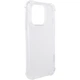 Чехол GETMAN Ease logo TPU усиленные углы для Apple iPhone 14 Pro (6.1") Бесцветный (прозрачный) - изображение 4