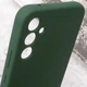 Чохол Silicone Cover Lakshmi Full Camera (AA) with logo для Samsung Galaxy A56 5G Dark green - изображение 4