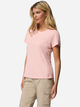 Спортивна футболка жіноча Columbia Zero Rules Light SS Crew 2131723669 XL Рожева (195982263489) - зображення 5