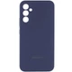 Чохол Silicone Cover Lakshmi Full Camera (AA) with logo для Samsung Galaxy A35 Midnight Blue - изображение 1