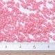 Бісер Японський MIYUKI Delica DB2117 11/0, Duracoat Dyed Opaque Carnation, 400шт/2г - зображення 2