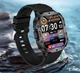 Смарт-годинник чоловічий SMART WATCH Fitness з браслетом і ремінцем чорний - зображення 3