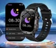 Смарт-годинник чоловічий SMART WATCH Fitness з браслетом і ремінцем чорний - зображення 6