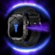 Смарт-годинник чоловічий SMART WATCH Fitness з браслетом і ремінцем чорний - зображення 9