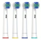 Сменные насадки для электрической зубной щетки Oral-B 4 шт., подходят для Precision Clean, Advance Power и др. - изображение 1
