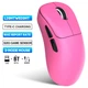 Мышь беспроводная HXSJ T700 с аккумулятором 2.4G+Bluetooth+Wired Pink - изображение 2