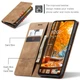 Чехол книжка с магнитом Samsung Galaxy A07 A075 CaseMe Brown (43114-30) - изображение 3
