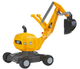 Толокар Rolly Toys Екскаватор Rolly Digger CAT Жовтий (4006485421015) - зображення 1