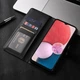Чохол книжка для Samsung Galaxy A22 4G та M22 та M32 (A225/M225/M325) магніт хлястик прошита Art чорний - зображення 6