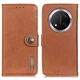 Чохол-книжка із застібкою KHAZNEH Wallet Cover для Honor Magic 7 Lite - Brown - зображення 1