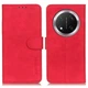 Чохол-книжка з застібкою KHAZNEH Retro Wallet для Honor Magic 7 Lite - Red - зображення 1