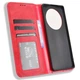 Чохол-книжка Deexe Retro Style для Honor Magic 7 Lite - Red - зображення 4