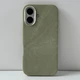 Чохол Suede MagSafe Series Case для Apple iPhone 16 (Mint) - зображення 1