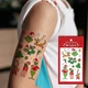 Набір тимчасових тату "Грінч" - Tattooshka (1414860-27072384) - зображення 2