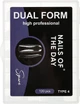 Верхние формы для ногтей, скво-квадрат, 120 шт. - Nails Of The Day Dual Form Square (Type 4) 120шт (1408953-27067877) - изображение 2