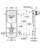 Система інсталяції для унітазу 3 в 1 Grohe Rapid SL (38722001) ( 21856 ) - изображение 6