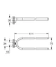Подвійний тримач для рушників Grohe Selection (41059000) kr - зображення 3