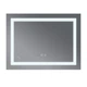 Зеркало Mixxus WARM MR12-70x50-Reverse с Led Touch, Anti-fog, диммером, регулятором яркости (MI6670) - изображение 4
