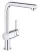 Змішувач для кухні з висувним виливом Grohe Minta (32168000) - зображення 1