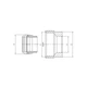 Євроконус для підключення мідної труби Koer KR.1149 - 3/4"x15 (KR5131) ( 25934 ) - изображение 2