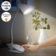 Настольная светодиодная аккумуляторная LED лампа на прищепке - изображение 4