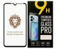 Захисне скло Lion для Huawei P30 Lite / Nova 4e Full Glue з чорною рамкою - зображення 1