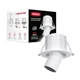 Точковий світлодіодний світильник Maxus Recessed Track Downlight 6W 3CCT White - зображення 1