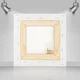 Холст художественный Gencla White 20х20 на подрамнике (43х18 сосна срощенная) EmojiFrame - изображение 4