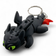 Игрушка-брелок Беззубик Toothless (Как укротить дракона) Черный [FDM-печать] - изображение 5