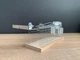 Живоловка мышей SWISSINNO, металлическая клетка с деревянным основанием 15×6×7см - изображение 2