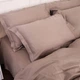 Простирадло на гумці MirSon 120x200 см №08 Beige Tencel (2200009637421) - зображення 7