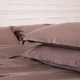 Комплект постельного белья MirSon евро 200x220 см 08 Beige Tencel (2200009637155) - изображение 6