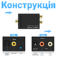 Конвертер звукового сигнала из цифрового в аналоговый Digital Lion DAC03(2), ЦАП: Toslink + Коаксиал на RCA - изображение 7