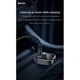 Автомобильное зарядное устройство FM-трансмиттер модулятор Baseus FM Launcher S-09 2USB 3.4A (CCALL-TM01) Black - изображение 12