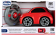 Zdalnie sterowany samochodzik z kierownicą Chicco FIAT 500 Czerwony (8058664162451) - obraz 2