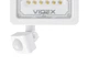 Прожектор LED F2e 10W 5000K с датчиком движения и освещенности 220V IP65 VL-F2e105W-S VIDEX - изображение 4