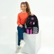 Рюкзак шкільний підлітковий з пеналом Kite Education teens Kuromi HK25-2587M-2 - изображение 12