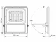 Прожектор LED автономний, сонячна панель 2800LM 5000K (VL-FSO-1005) Videx - зображення 5