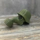 Крышка на фаркоп Stalker Заглушка с противогазом и шлемом колпак Зеленый 50 мм 3d-9201 - изображение 2
