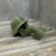 Крышка на фаркоп Stalker Заглушка с противогазом и шлемом колпак Зеленый 50 мм 3d-9201 - изображение 4