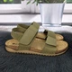 Босоножки женские Inblu оливковые на липучках 37р (24 см) 4905 - изображение 4