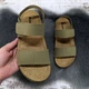 Босоножки женские Inblu оливковые на липучках 37р (24 см) 4905 - изображение 6