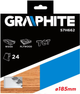 Tarcza do pilarki Graphite 185 x 30 mm 57H662 (5902062576620) - obraz 2