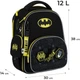 Шкільний набір Kite Education DC Batman 3 предмети (SET_DC25-556M) - зображення 3