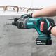 Профессиональный аккумуляторный перфоратор Makita DHR 241 Z : 2 Дж, SDS-плюс (без АКБ) - изображение 4