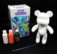 Набор для творчества Fluid Bear Флюидный Мишка DIY Bearbrick с красками 23 см (2104618542) - изображение 9
