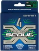 Шнур Brain Scout 4X 150m (deep green) 0.205mm 14.6kg - изображение 2